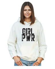 Girl Power (White design) - Hoodie